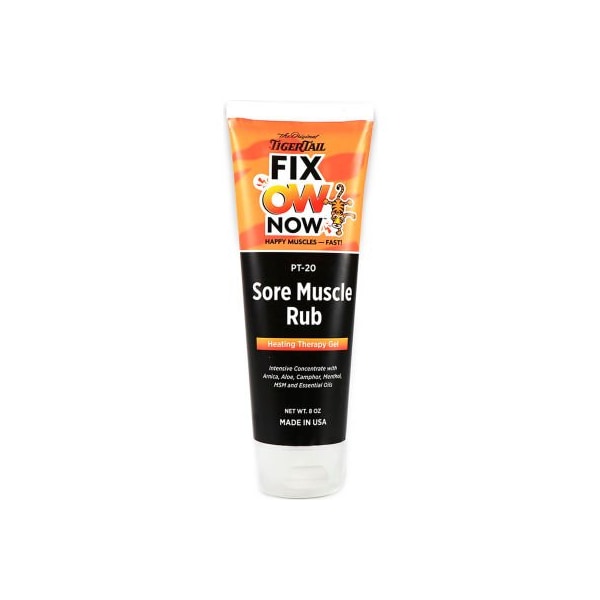 Tiger Tail Sore Muscle Rub Heating Therapy Gel, 8 oz.